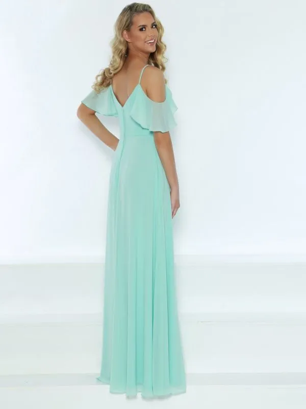 Kanali K Size 14 1779 Aqua Bridesmaid Dress