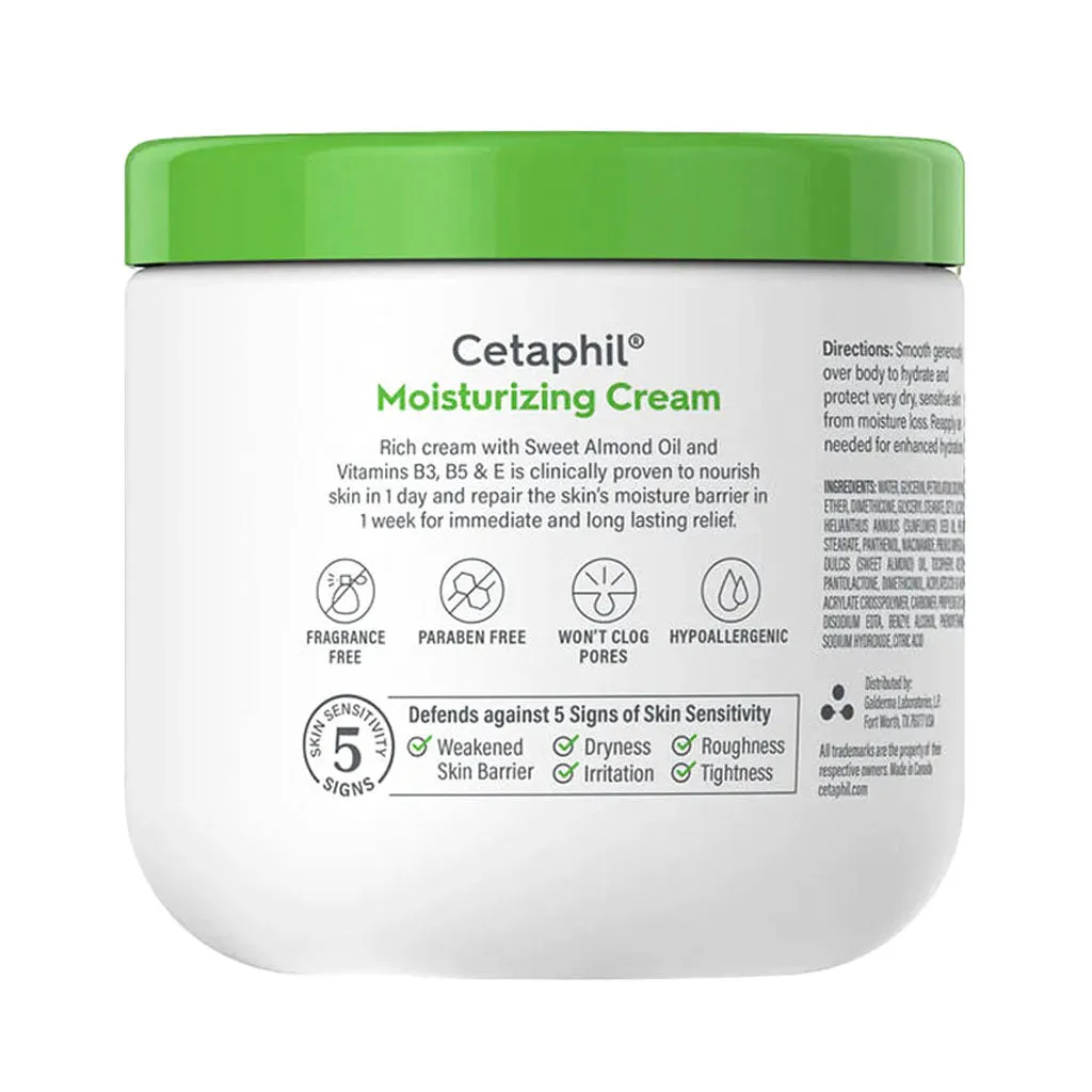 Kem Dưỡng Ẩm Cetaphil Moisturizing Cream Cho Da Khô 453g