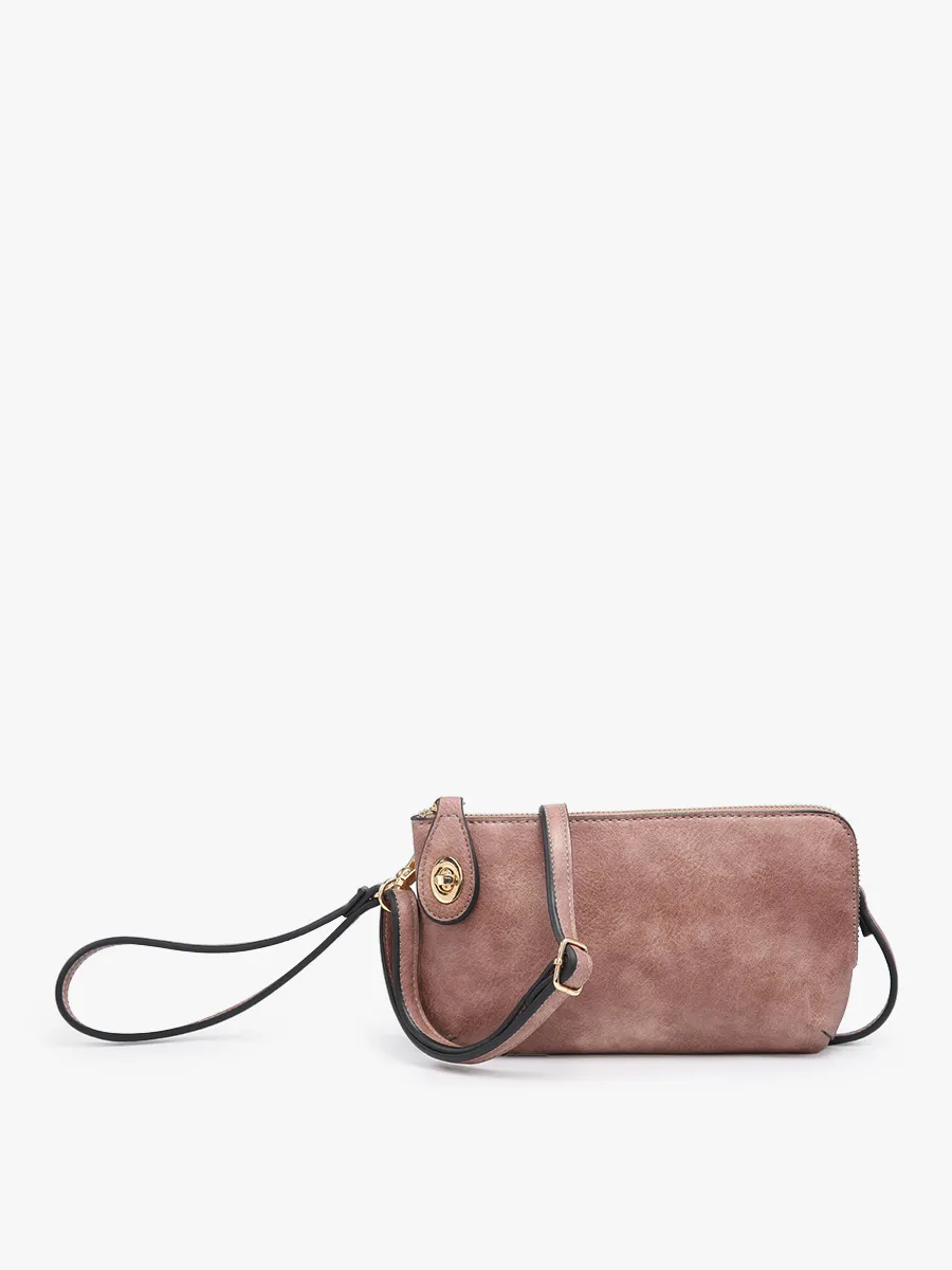 Kendall Crossbody with Twist Lock Closure