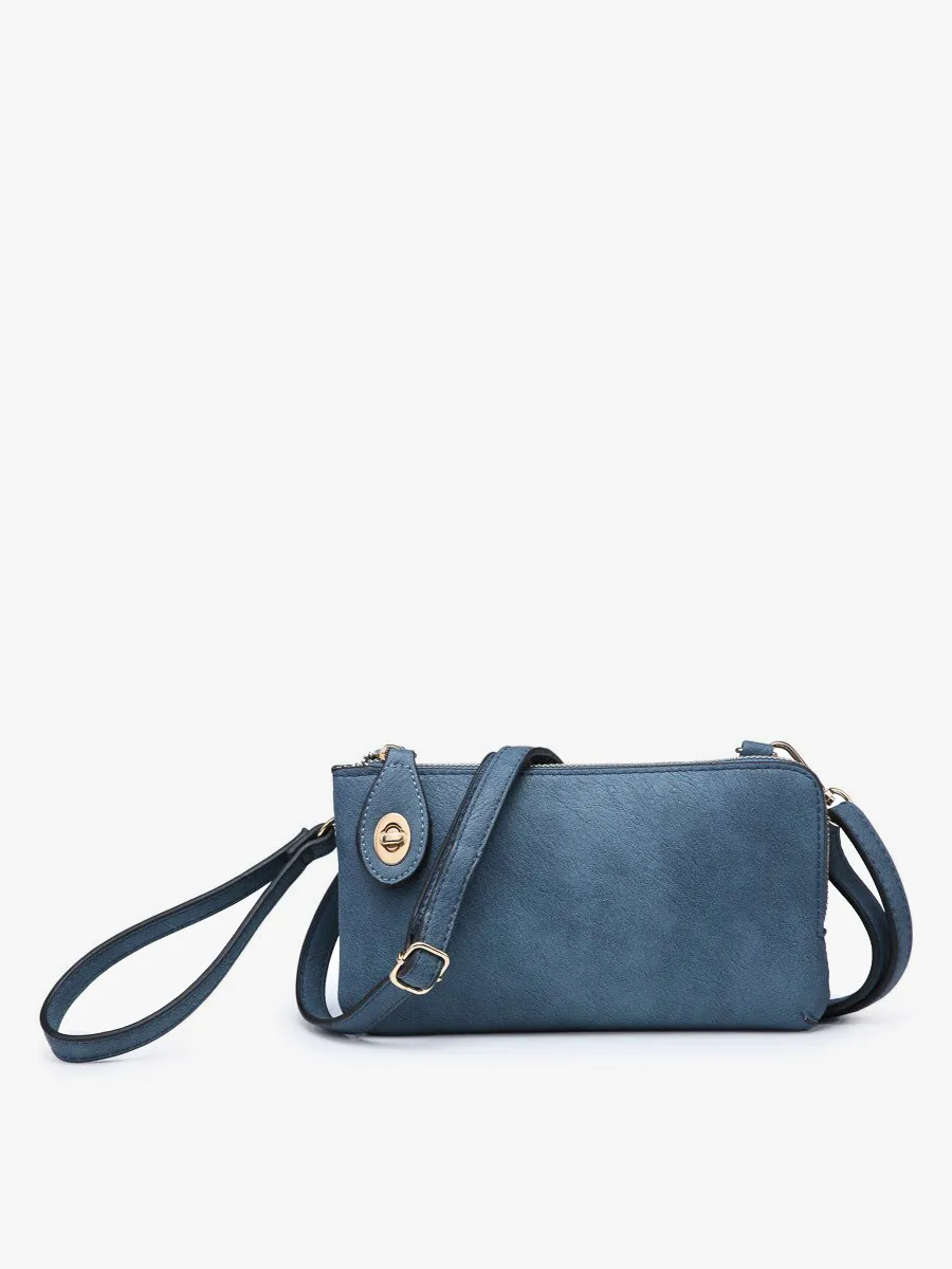 Kendall Crossbody with Twist Lock Closure