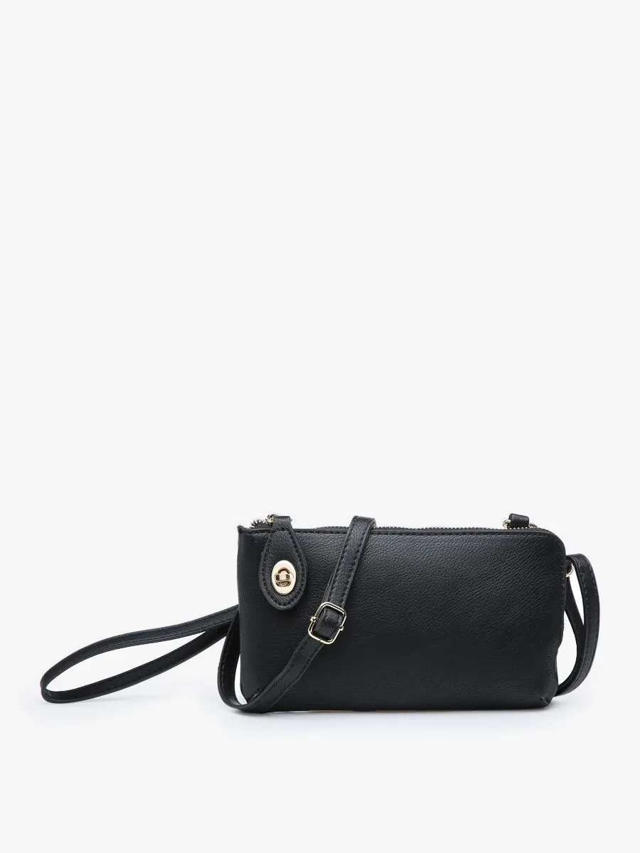 Kendall Crossbody with Twist Lock Closure