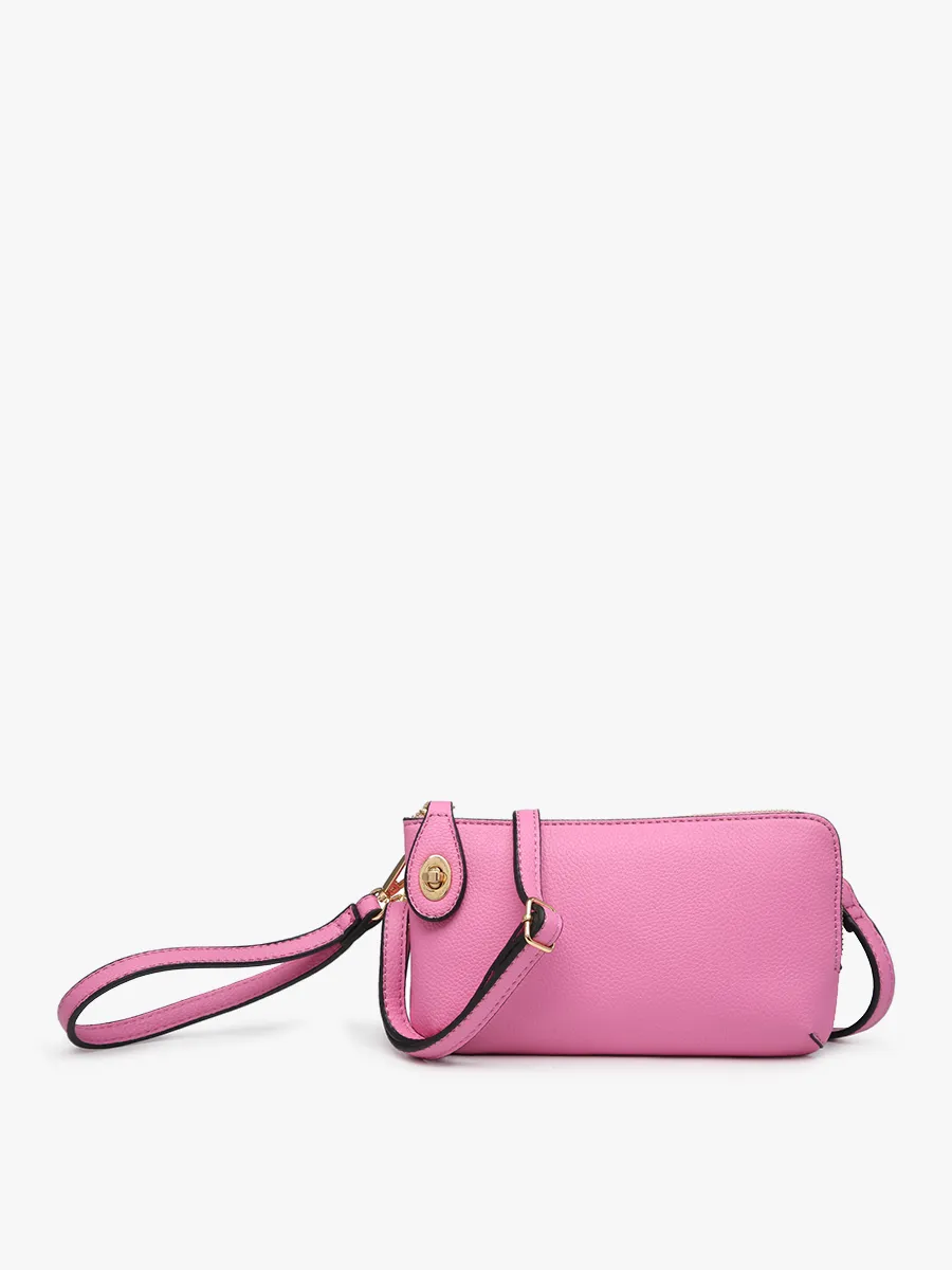 Kendall Crossbody with Twist Lock Closure