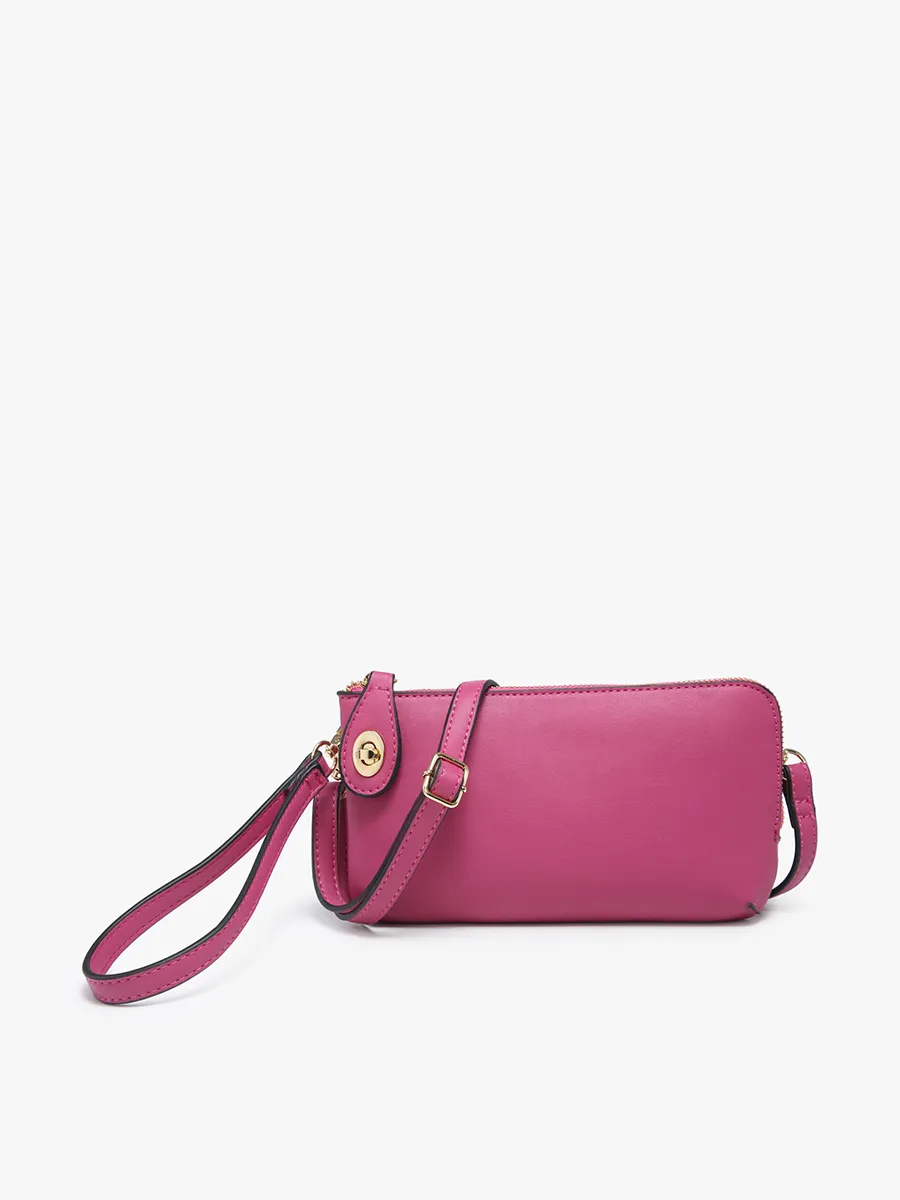 Kendall Crossbody with Twist Lock Closure
