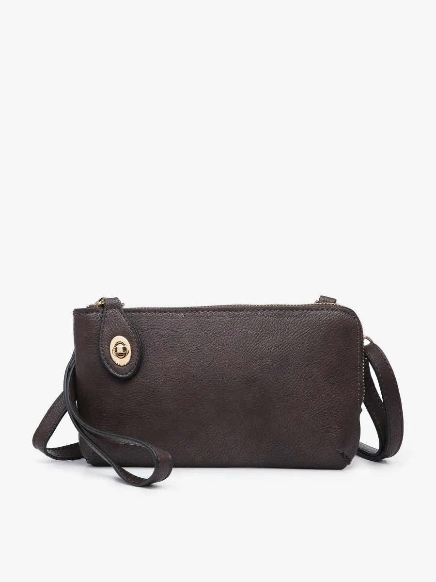 Kendall Crossbody with Twist Lock Closure