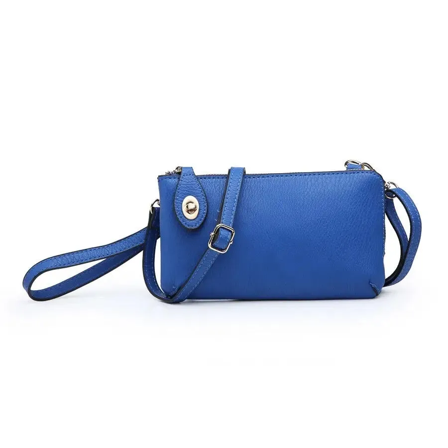 Kendall | Twist Lock Crossbody Wristlet