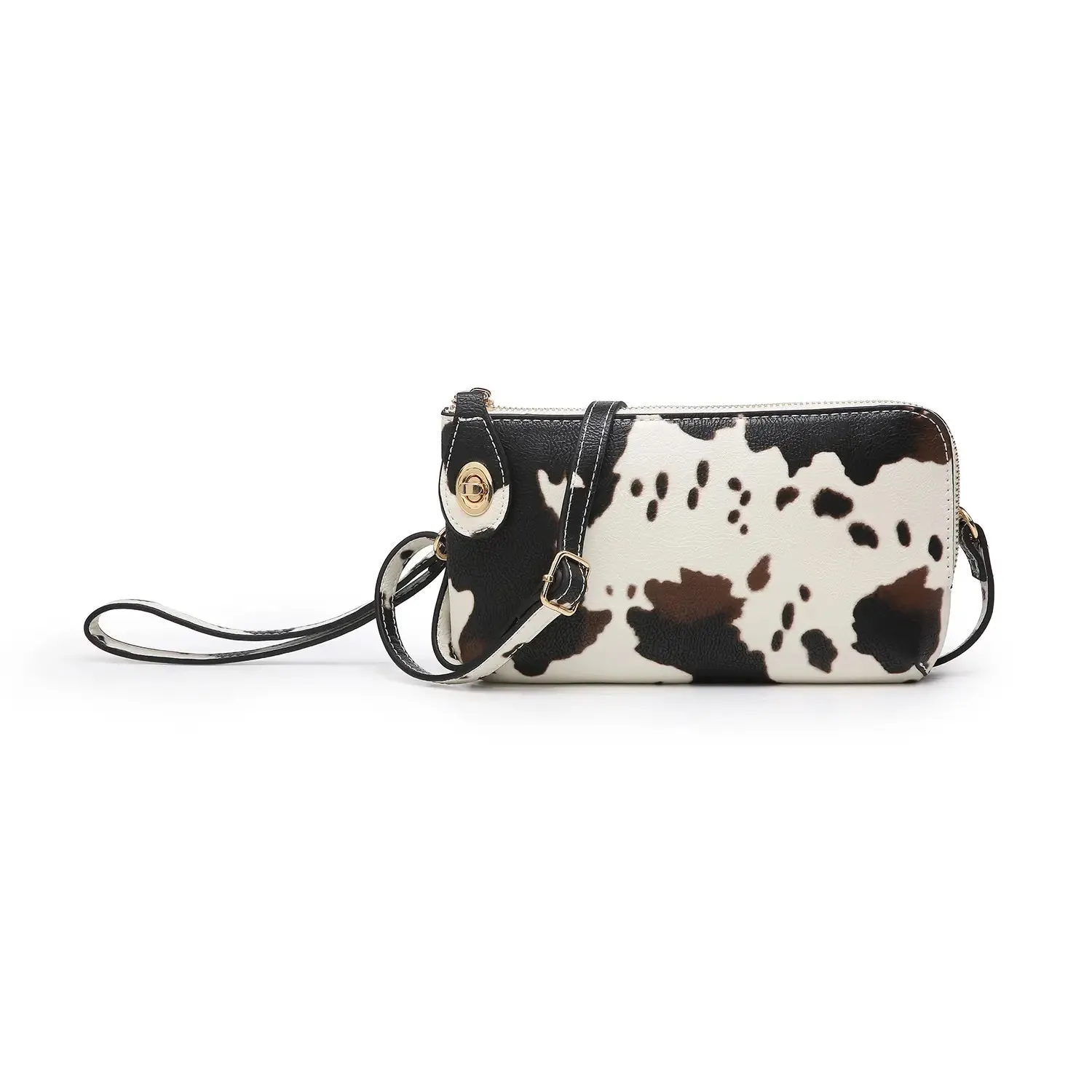Kendall | Twist Lock Crossbody Wristlet
