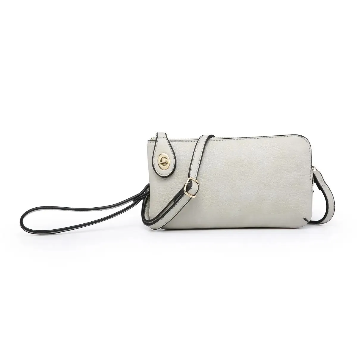 Kendall | Twist Lock Crossbody Wristlet
