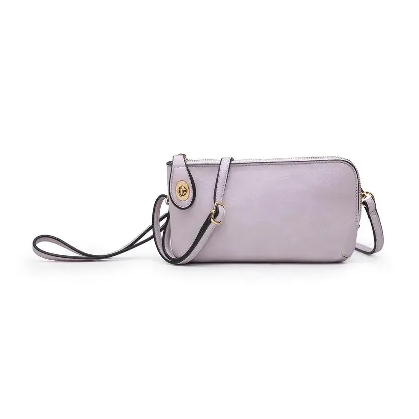 Kendall | Twist Lock Crossbody Wristlet