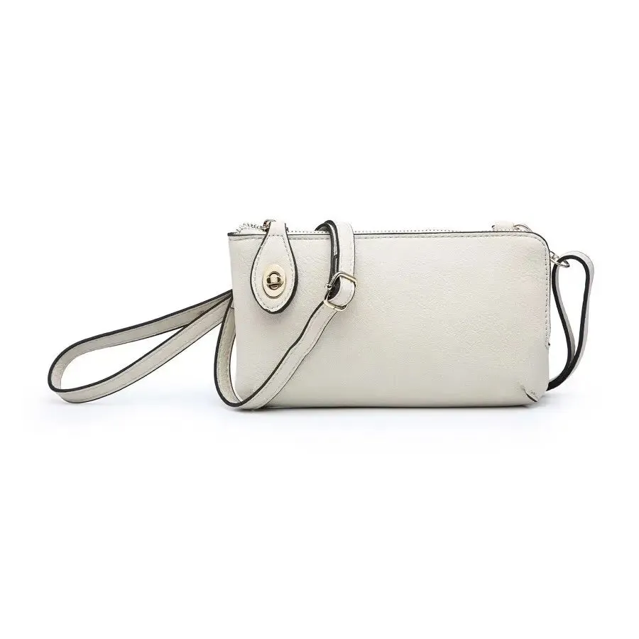 Kendall | Twist Lock Crossbody Wristlet