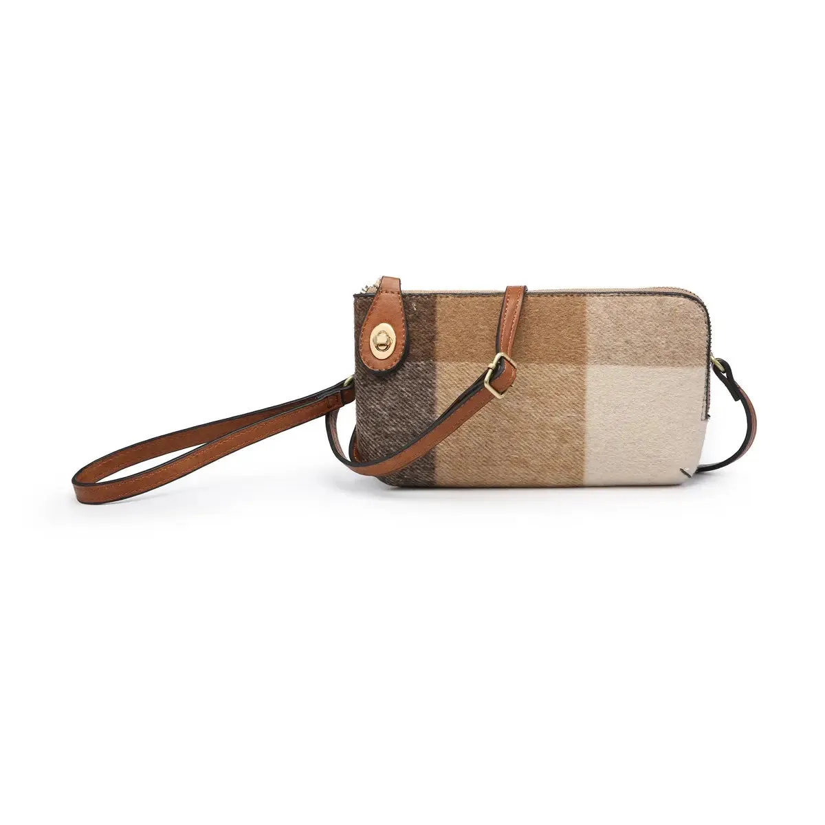 Kendall | Twist Lock Crossbody Wristlet