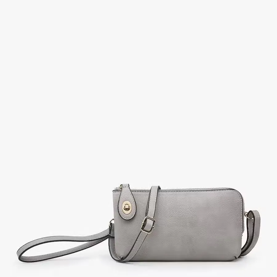 Kendall | Twist Lock Crossbody Wristlet