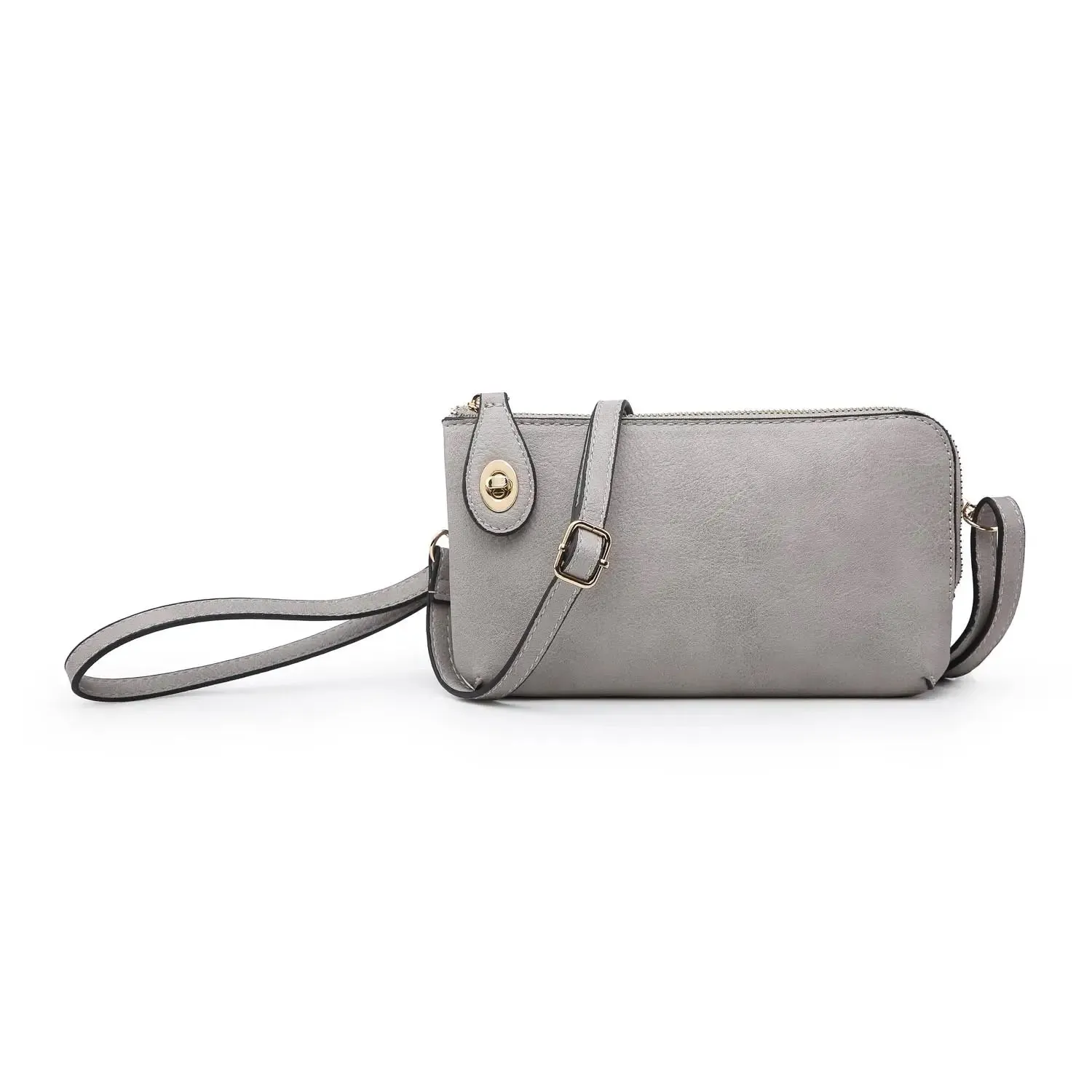 Kendall | Twist Lock Crossbody Wristlet