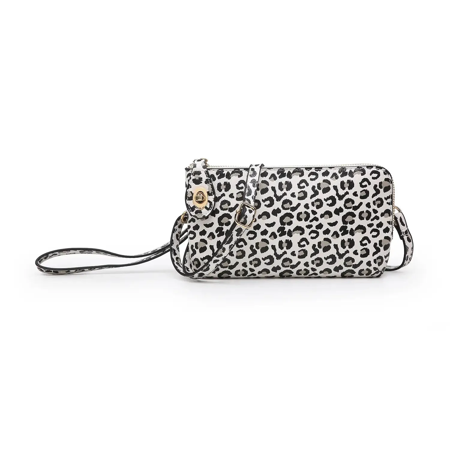 Kendall | Twist Lock Crossbody Wristlet
