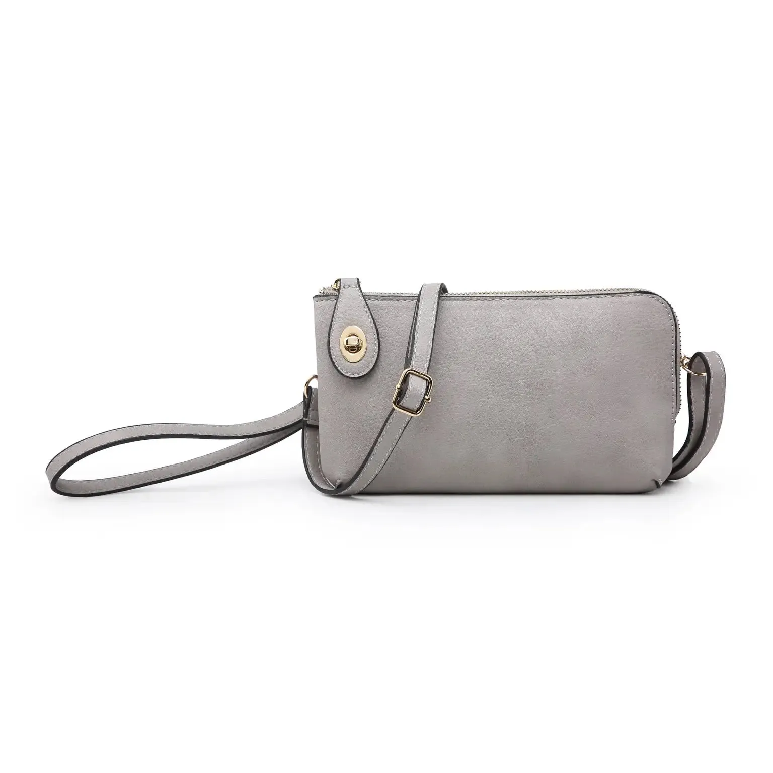 Kendall | Twist Lock Crossbody Wristlet