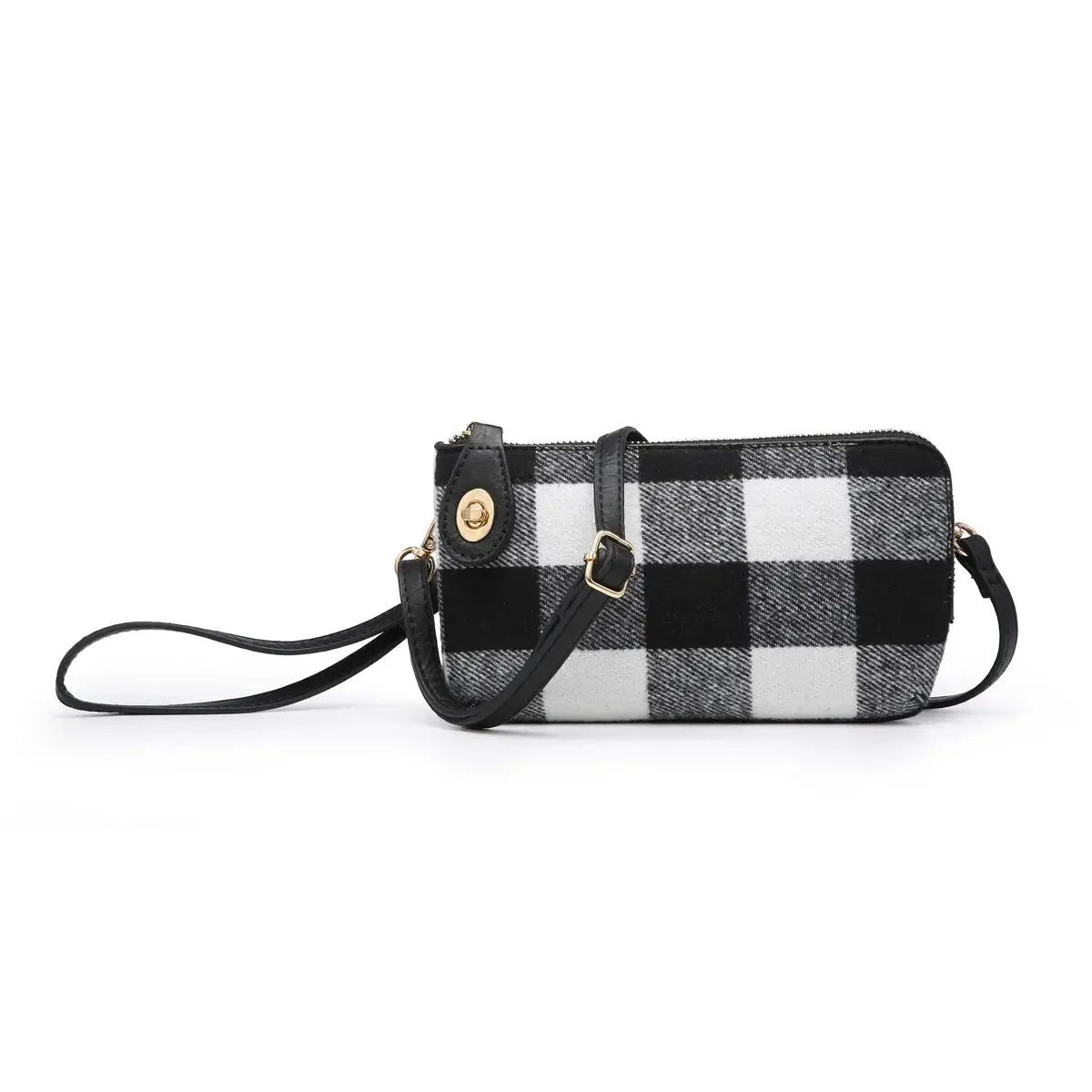 Kendall | Twist Lock Crossbody Wristlet