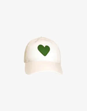 Kerri Rosenthal Imperfect Heart Hat in Ecru
