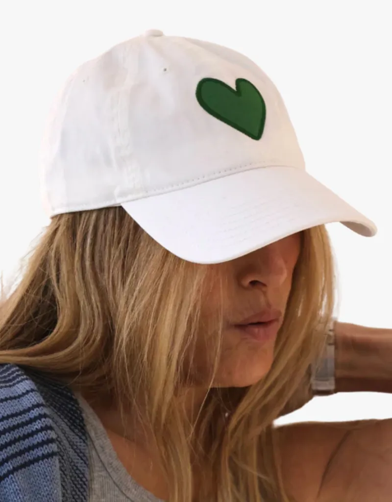 Kerri Rosenthal Imperfect Heart Hat in Ecru