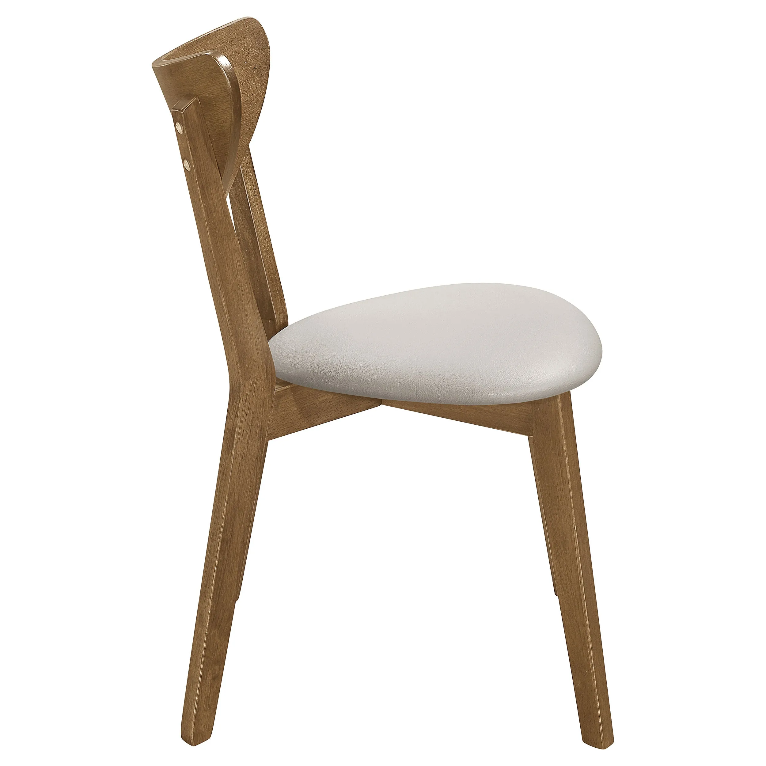 Kersey Wood Dining Side Chair Chestnut (Set of 2)