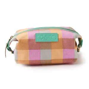 Kip&Co Toiletry Bag | Sherbet Tartan