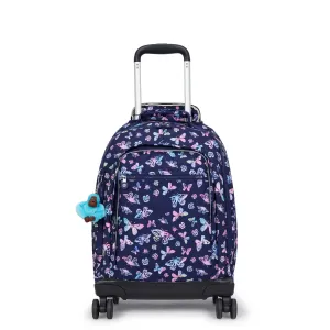 Kipling New Zea Butterfly Fun Large Wheeled Backpack C2I4674-F5K