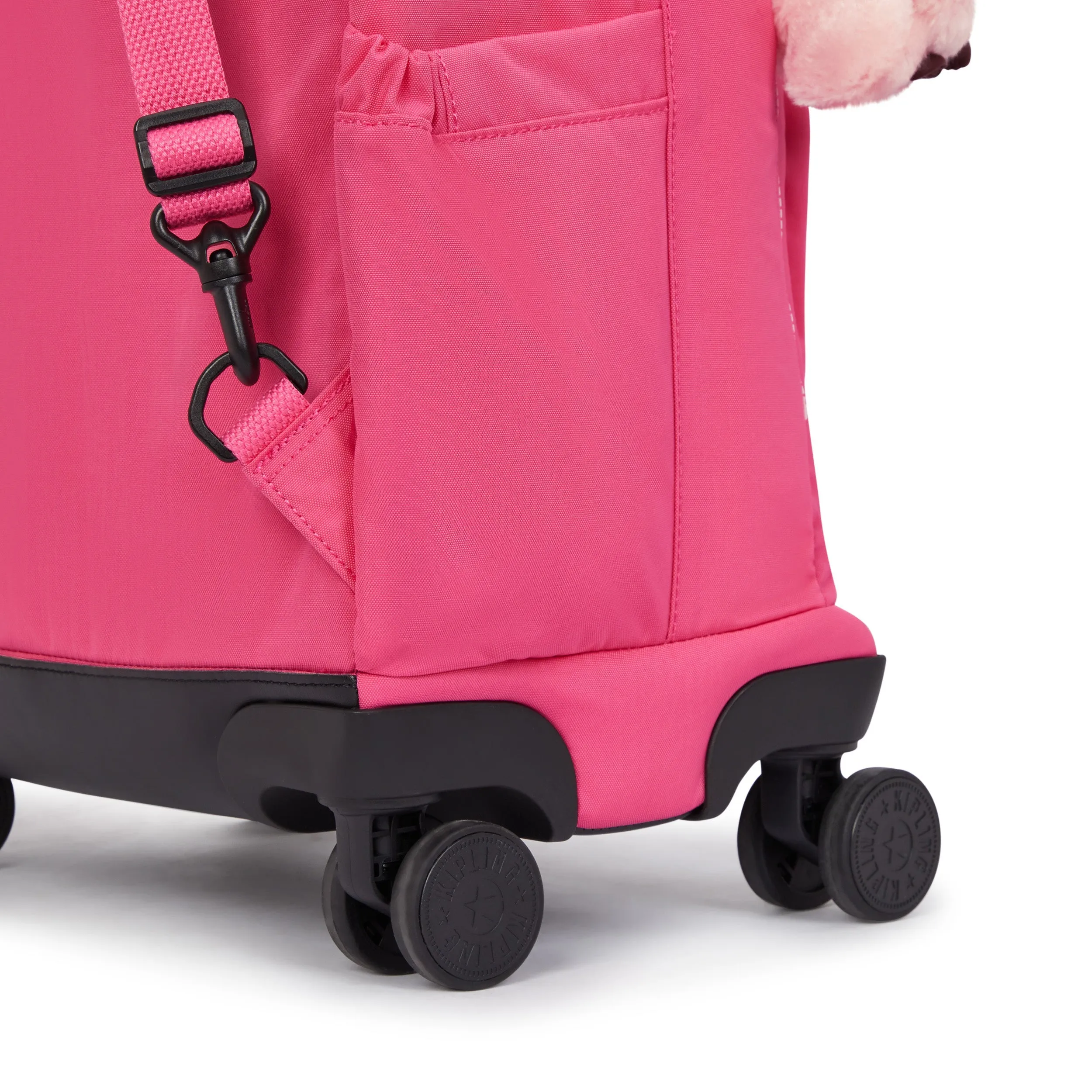Kipling New Zea Happy Pink C Large Wheeled Backpack C2I5246-BZ8