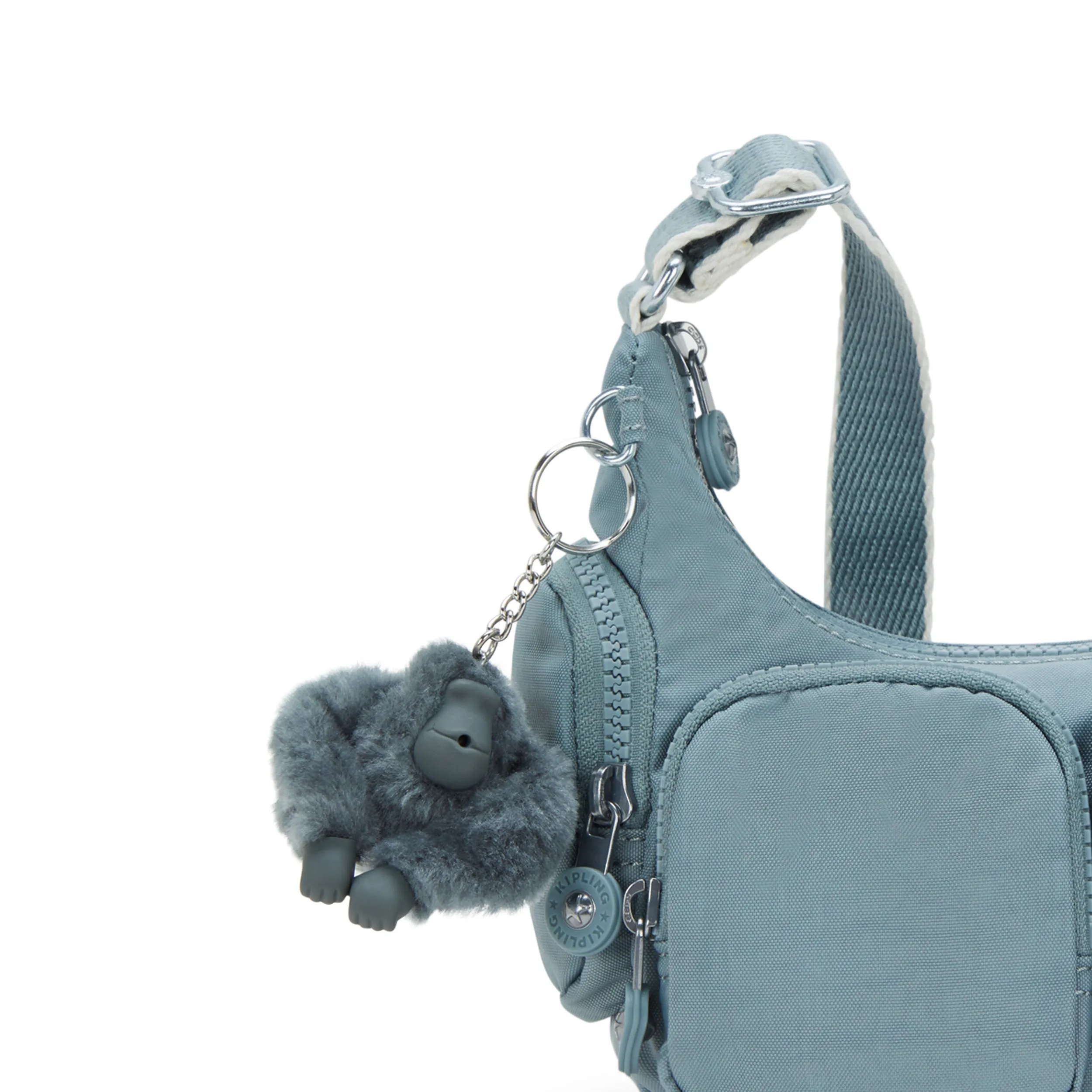 Kipling Rikka Mini Relaxed Grey Small Crossbody I5926-3NL