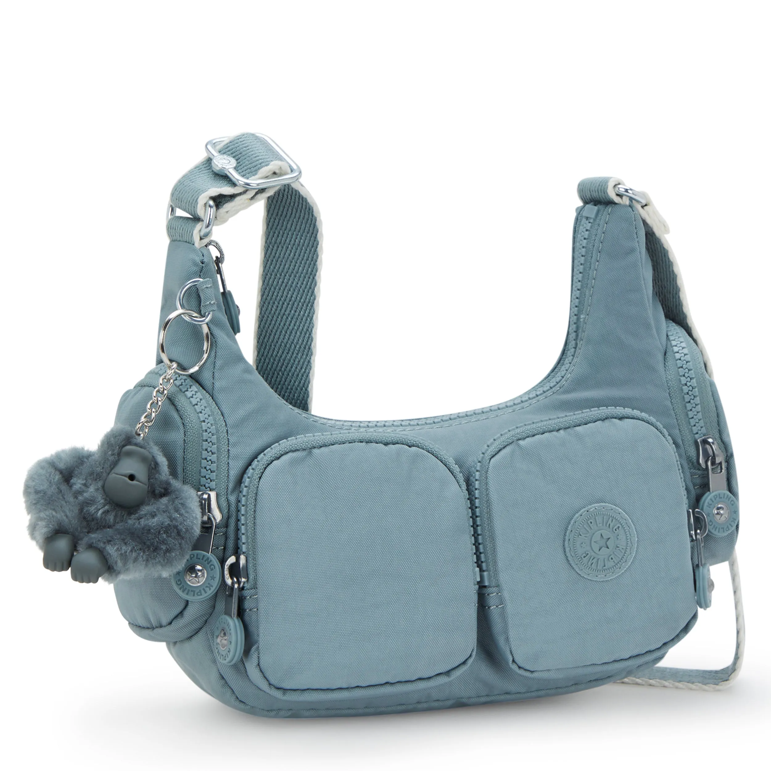 Kipling Rikka Mini Relaxed Grey Small Crossbody I5926-3NL