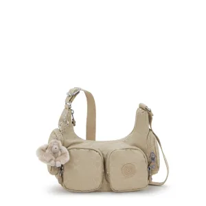 Kipling Rikka Mini Sign Beige Emb Small Crossbody I7005-96A