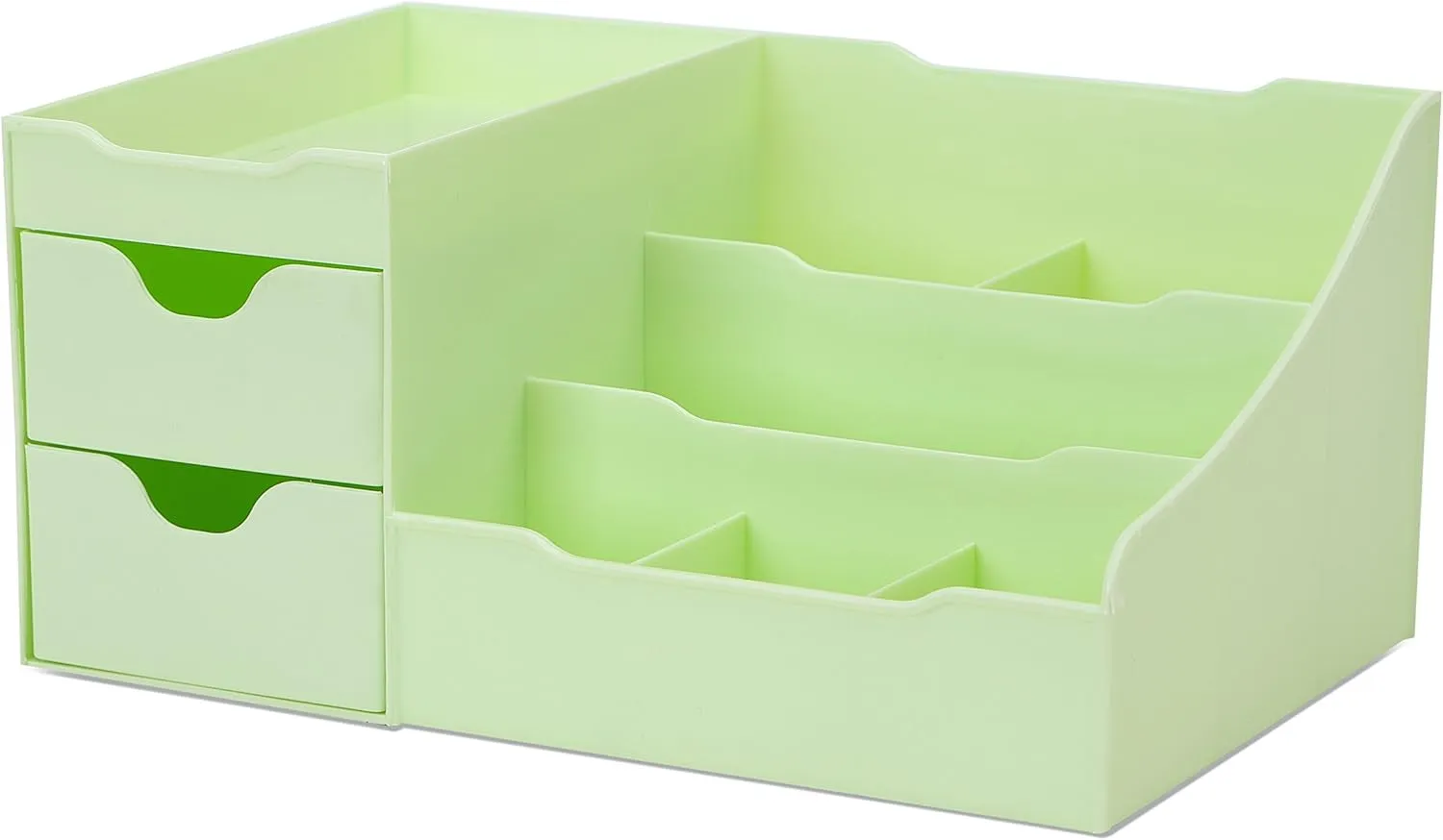 Large Black Vanity Organizer - Countertop Mens Organizer with Drawers for Cologne, Deodorant, Beard, Shaving Lotion, Perfume & Skincare - Perfect for Bathroom & Bedroom Storage
