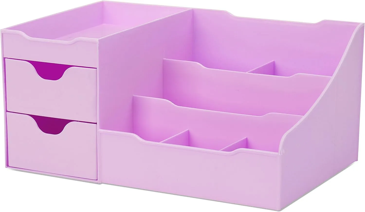 Large Black Vanity Organizer - Countertop Mens Organizer with Drawers for Cologne, Deodorant, Beard, Shaving Lotion, Perfume & Skincare - Perfect for Bathroom & Bedroom Storage