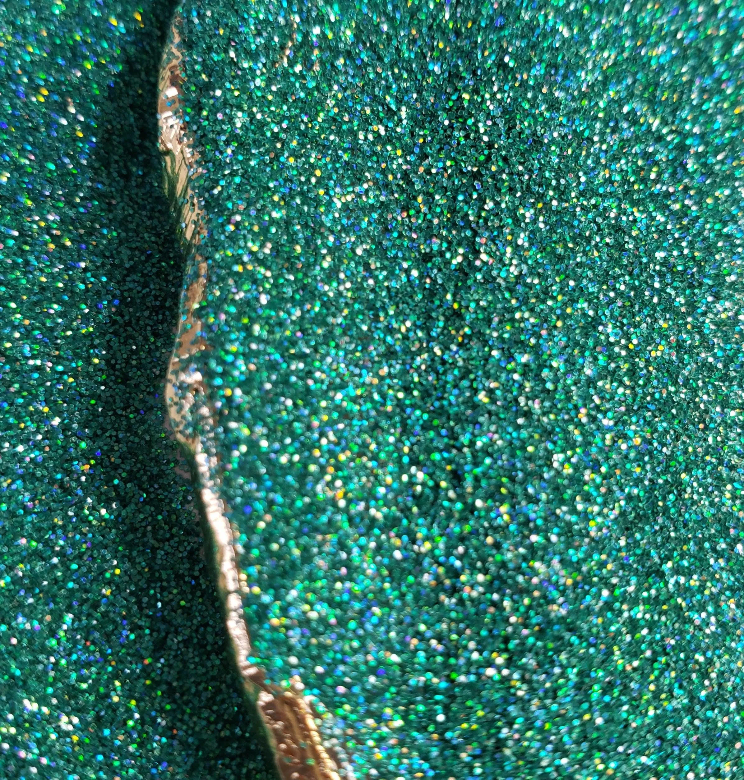 Laser Emerald Glitter HOLOgraphic