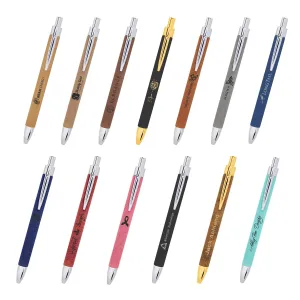 Laserable Leatherette Pen