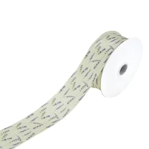 Lavender Printed Satin Ribbon, 1-1/2-Inch, 20-Yard