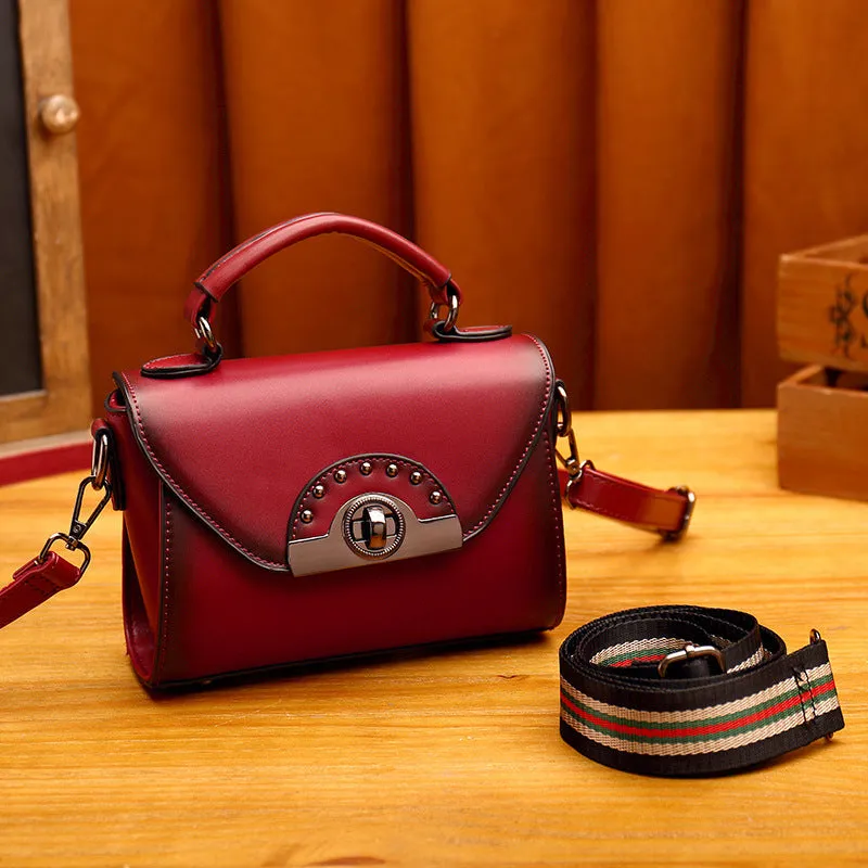 Leather Mini Vintage Shoulder Bags