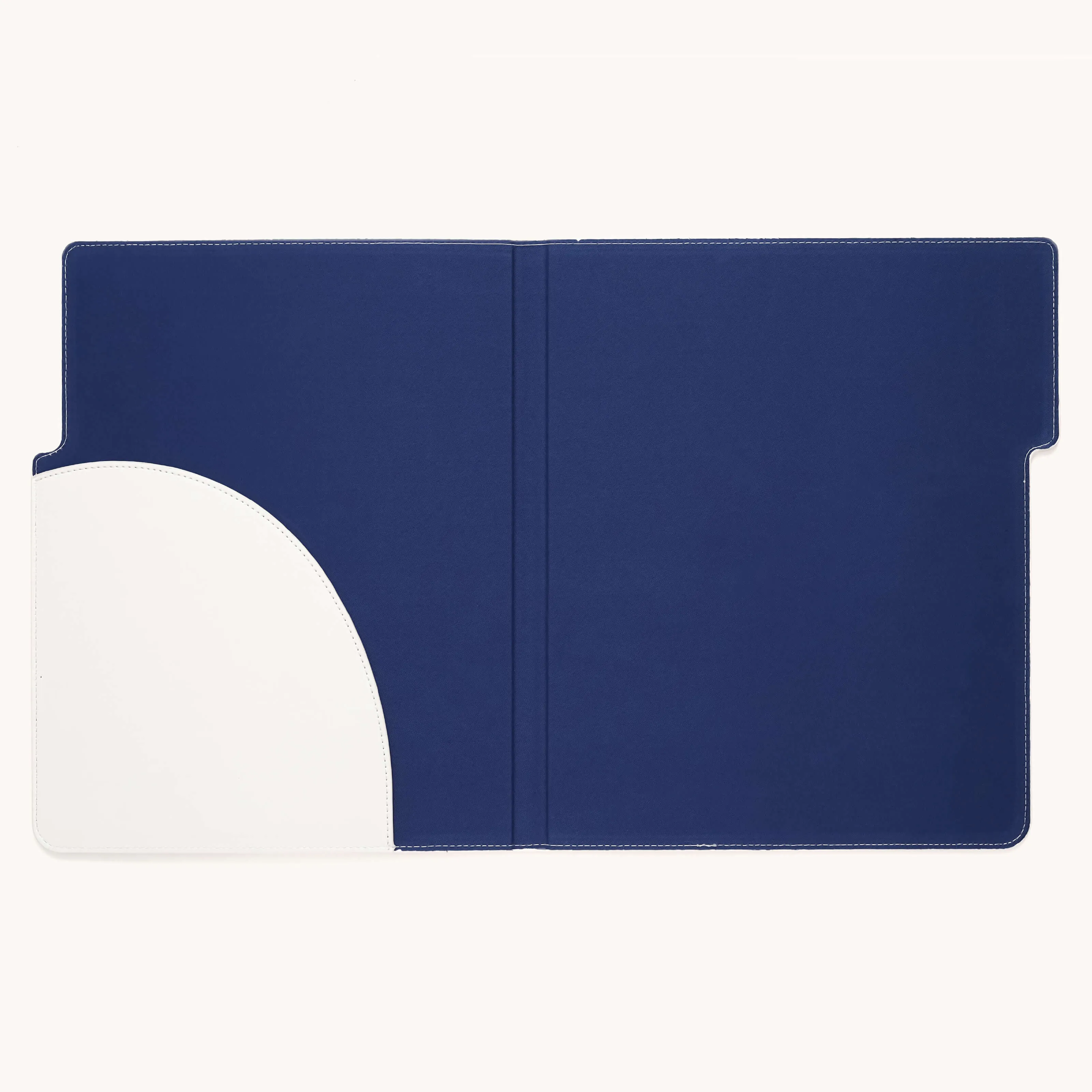 Leatherette File Folder - Ivory