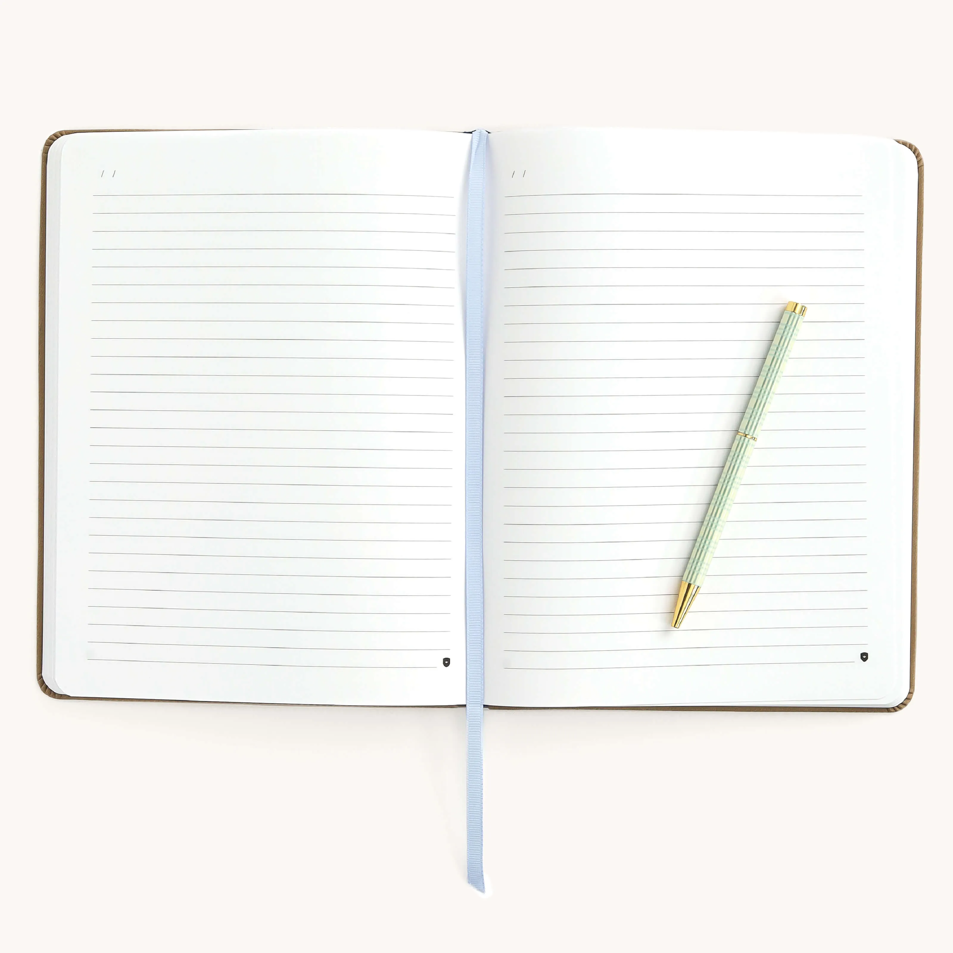 Leatherette Journal - Fawn