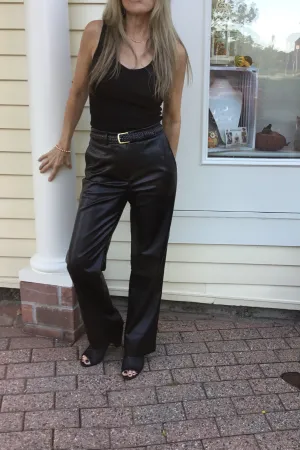 Leatherette pants