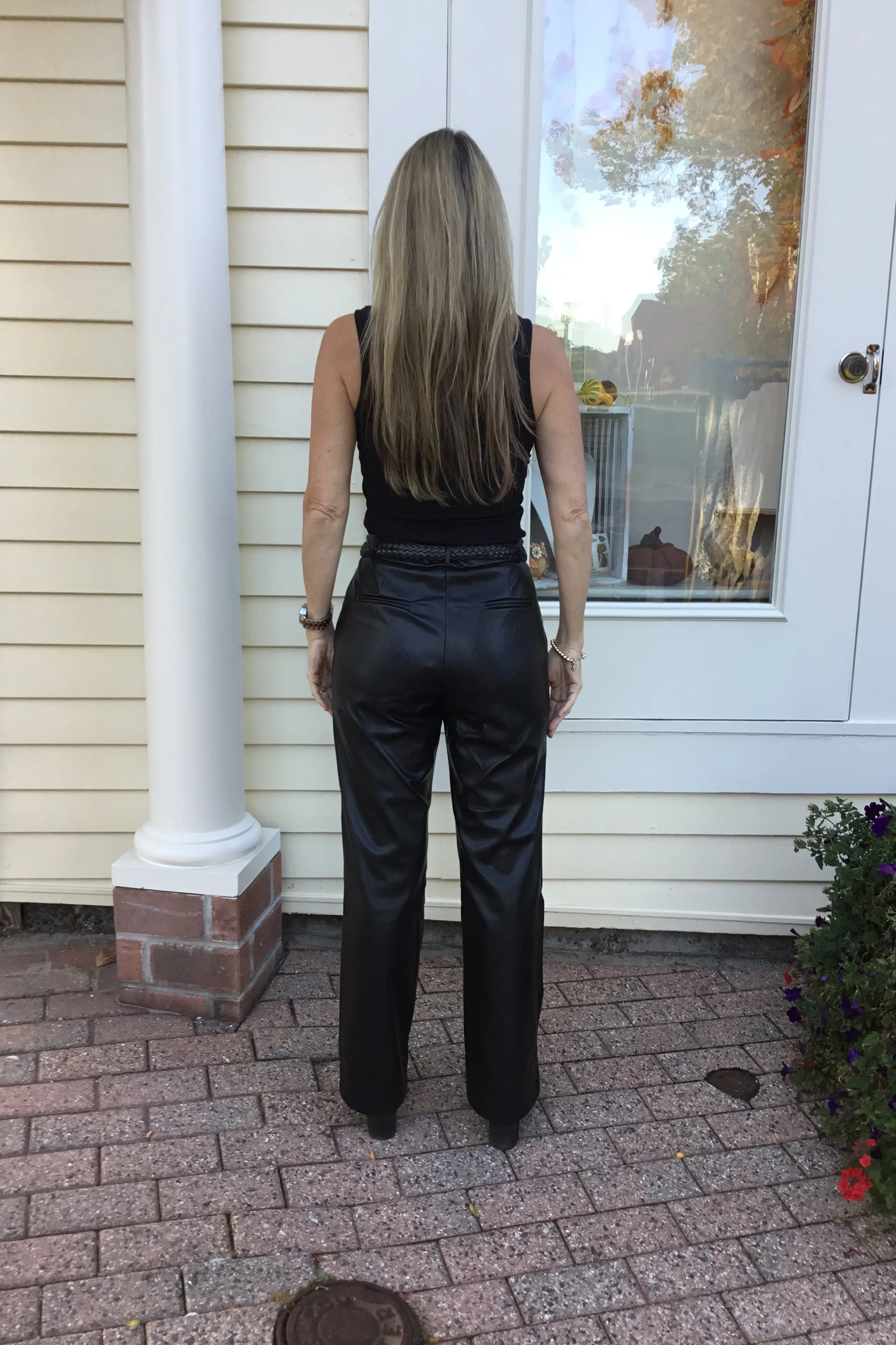 Leatherette pants