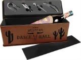 Leatherette Single Wine Box with Tools