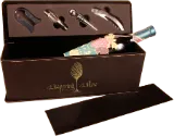 Leatherette Single Wine Box with Tools