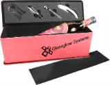 Leatherette Single Wine Box with Tools