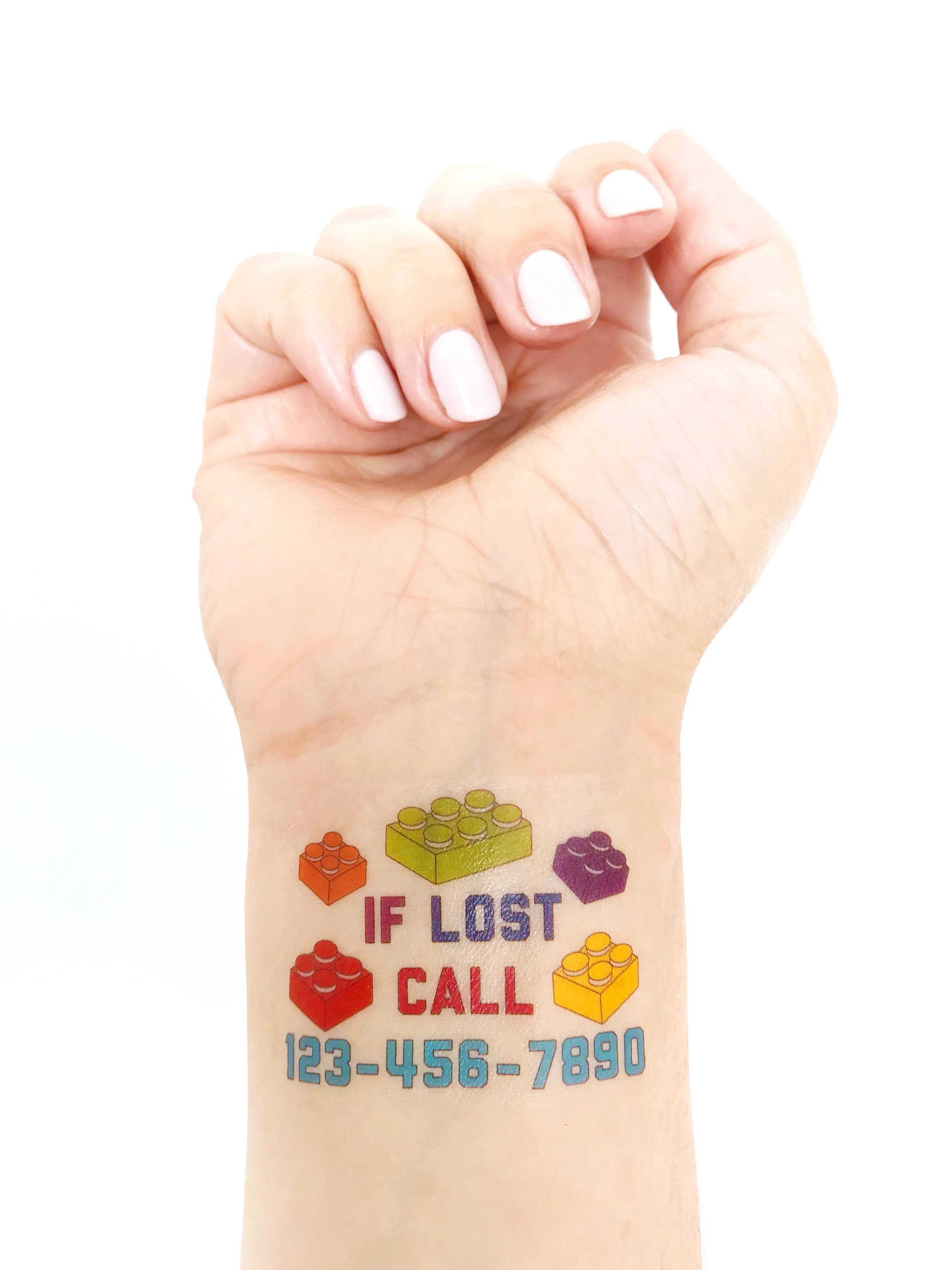 LEGO EMERGENCY TATTOOS