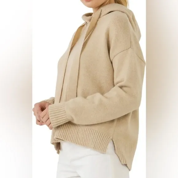 LIKE NEW Nordstrom Free the Roses Hoodie Sweater, Medium