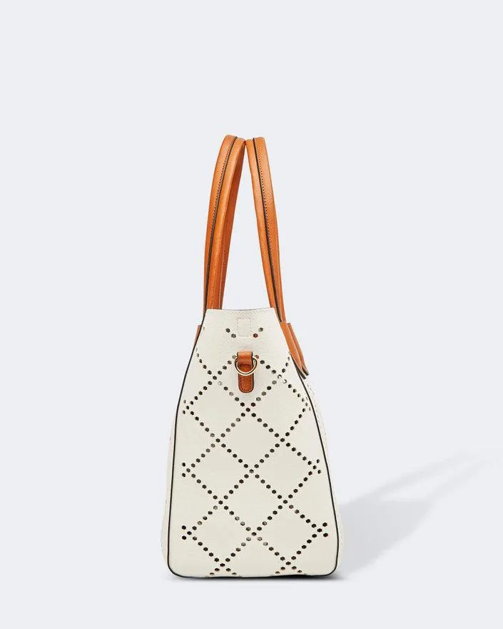 LOUENHIDE Baby Bermuda Bag - White
