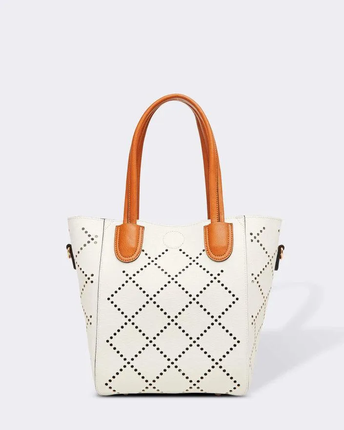 LOUENHIDE Baby Bermuda Bag - White