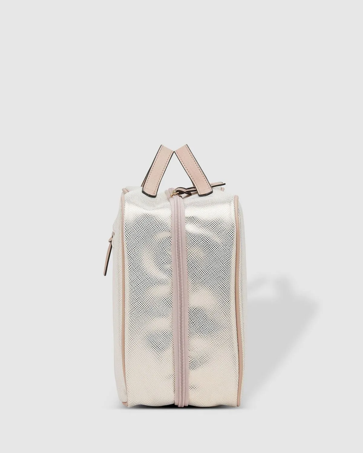 LOUENHIDE Emma Cosmetic Case - Metallic Nude