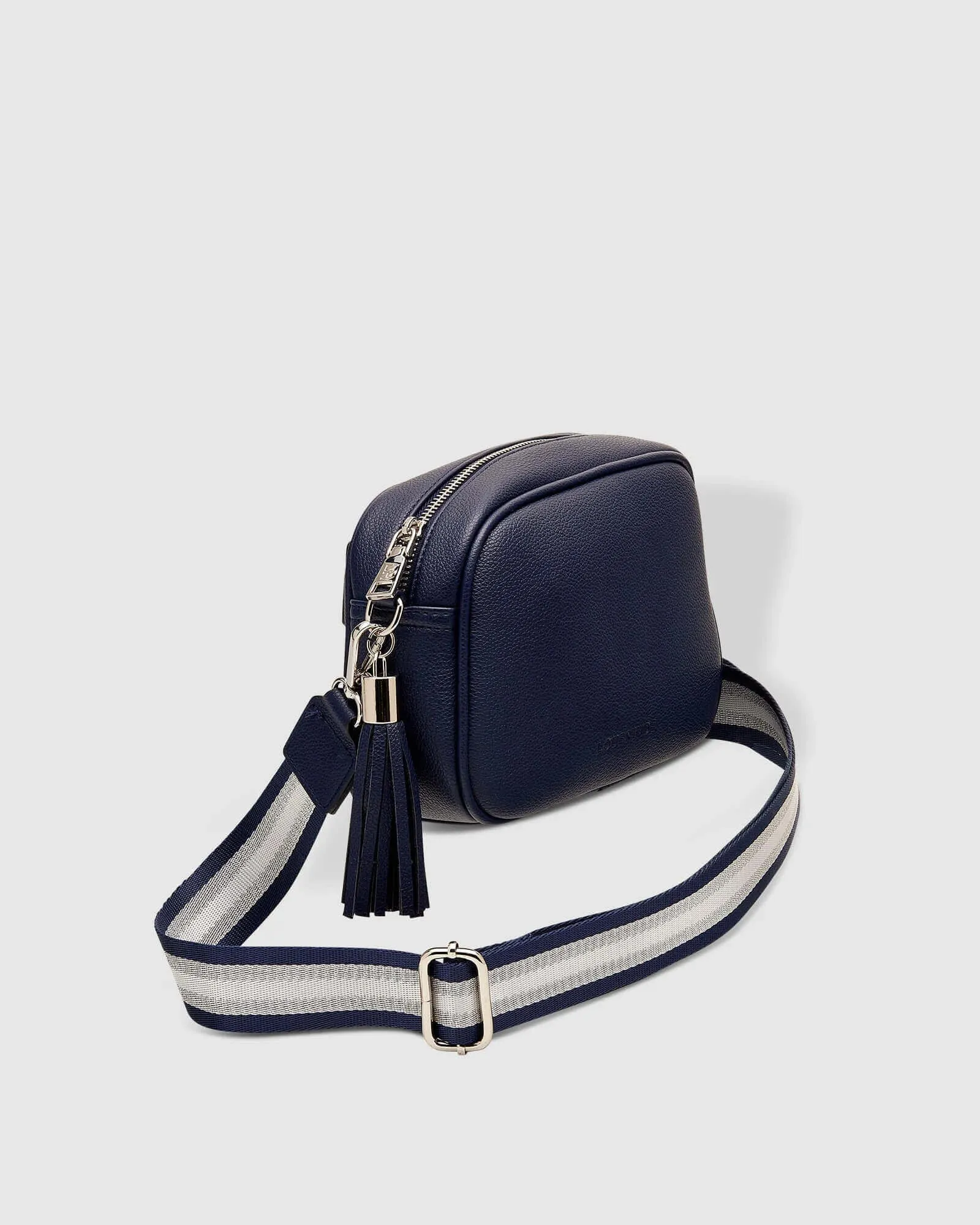 LOUENHIDE Jacinta Crossbody Bag - Metallic Navy
