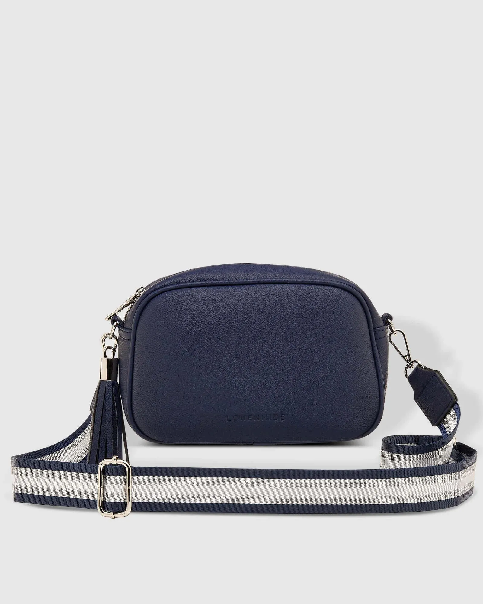 LOUENHIDE Jacinta Crossbody Bag - Metallic Navy