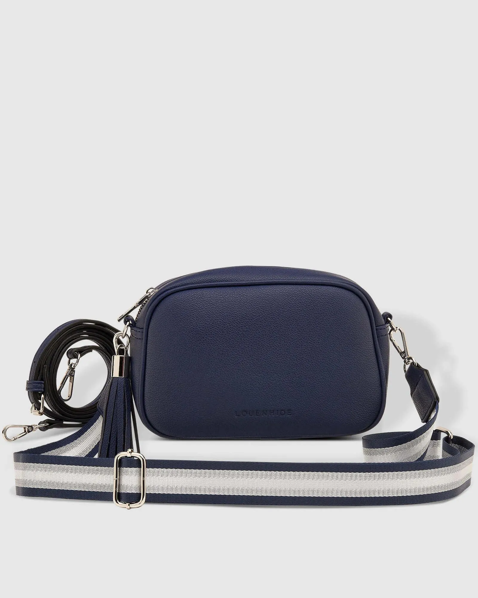 LOUENHIDE Jacinta Crossbody Bag - Metallic Navy