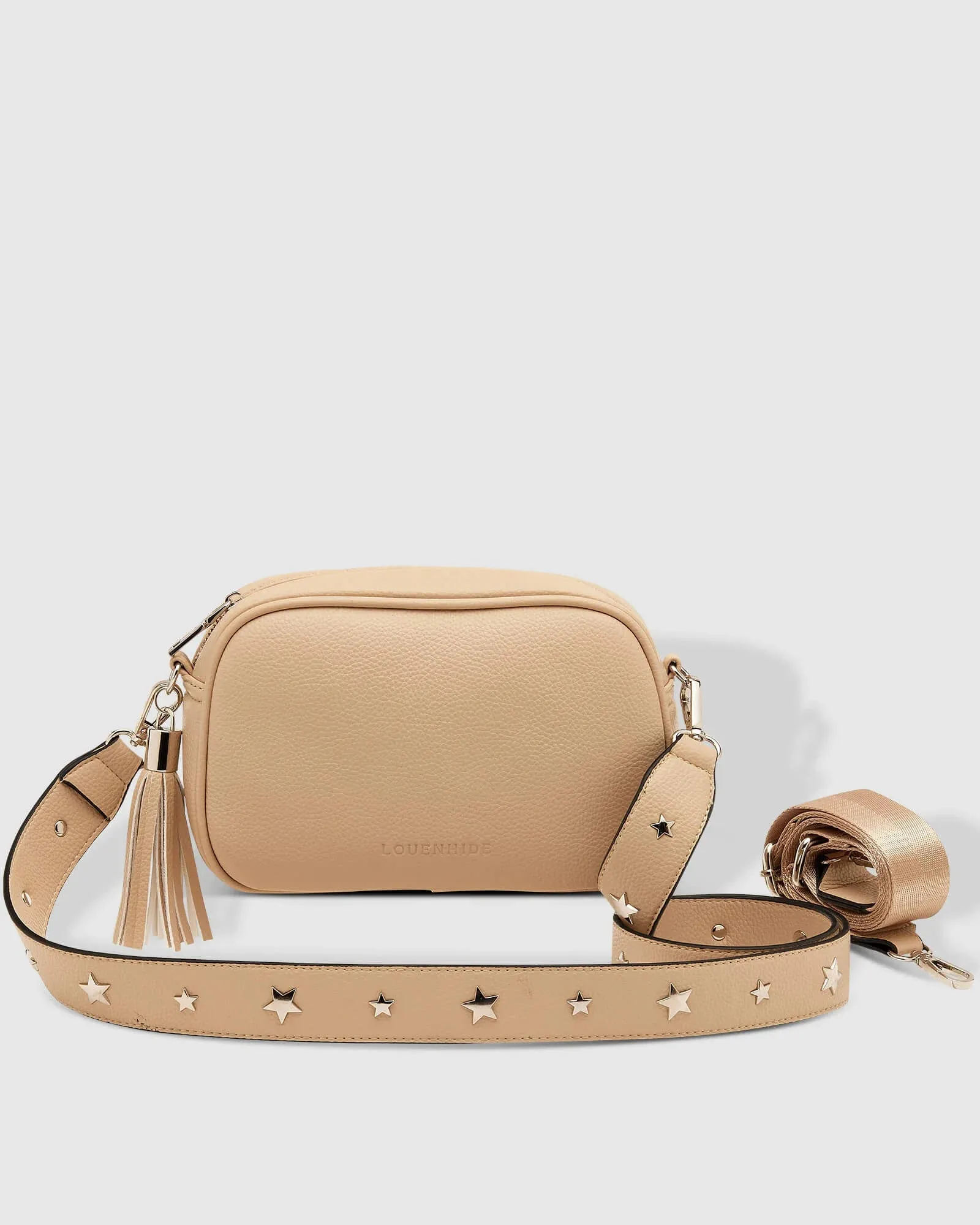 LOUENHIDE Jacinta Star Crossbody Bag - Biscuit